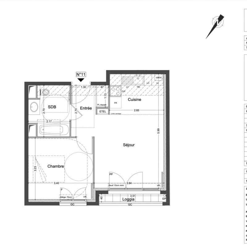 Appartement 2 pièces 40,42m² – Livraison Mars 2026 à Suresnes (92150)