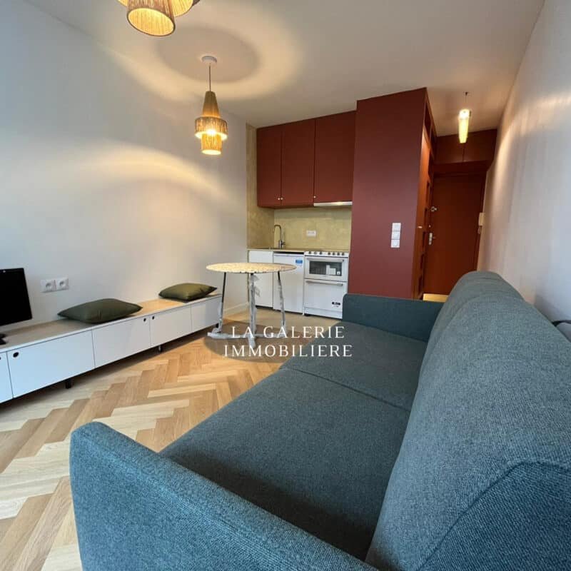 Location meublée – Studio 22m² et cave à Saint-Mandé (94160)