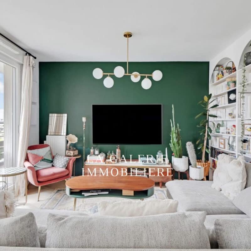 Appartement 3 pièces, 2 balcons et 1 parking à Puteaux (92800)