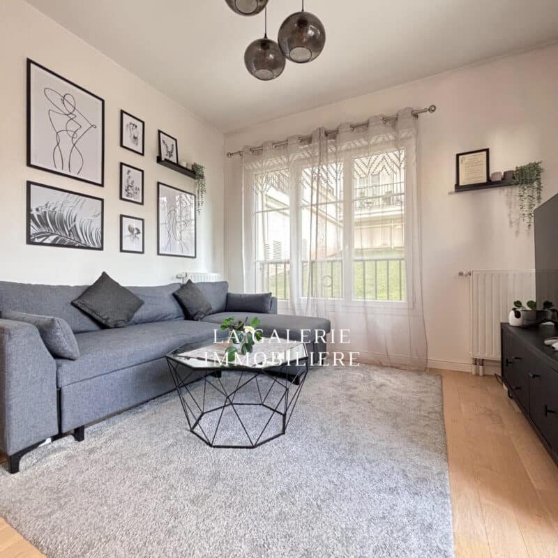 Location meublée – 2 pièces 50m², terrasse 20m² + parking à Puteaux (92800)