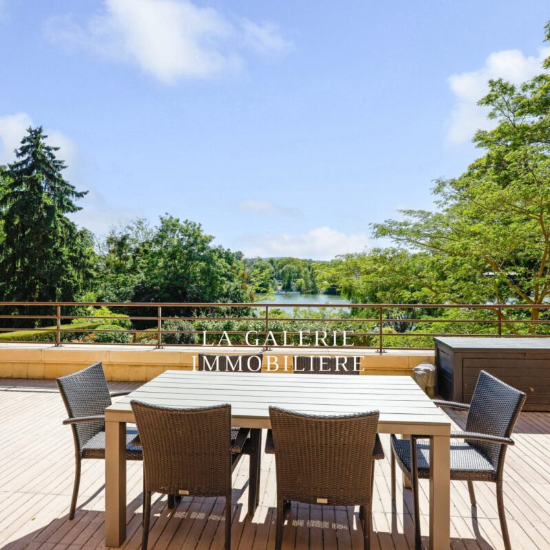 Maison d’architecte, psicine, terrasses, jardin. à Triel-sur-Seine (78510)