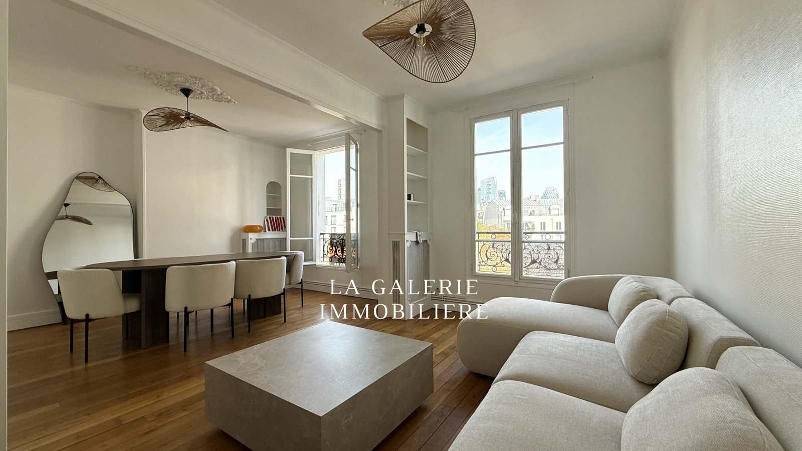 Location meublée - 3 pièces 65m² et 2 caves à Puteaux (92800) – Image 2