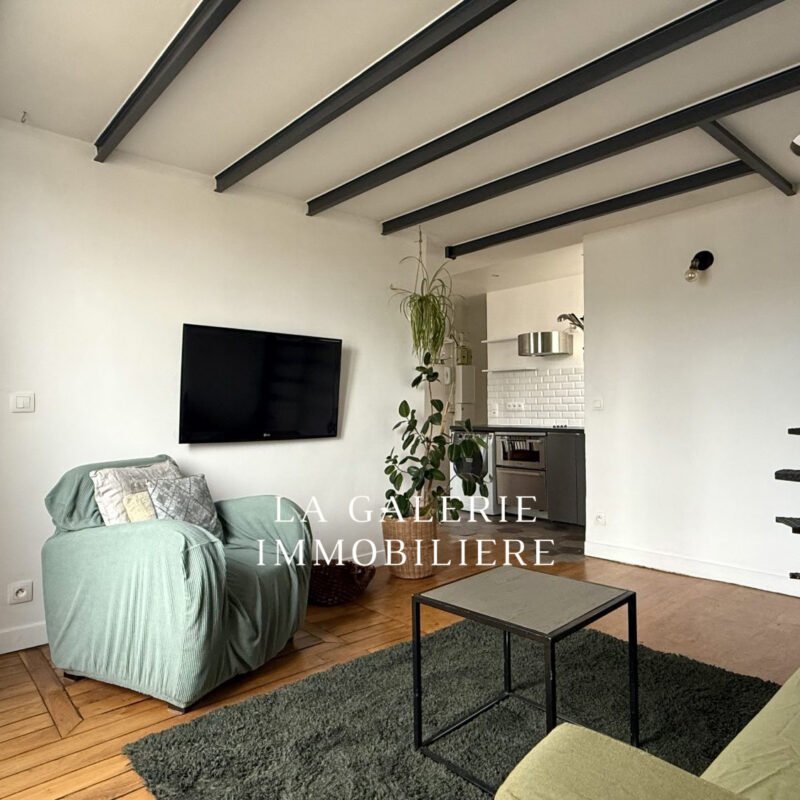 Appartement 2 pièces 46m², balcons et grande cave à Paris (75011)