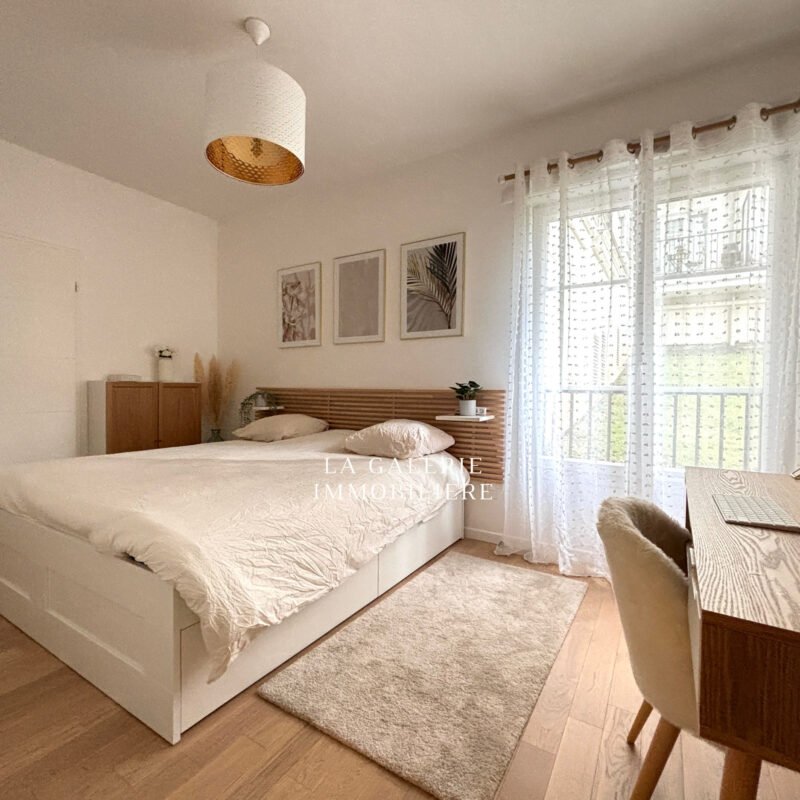 Appartement 2 pièces 50m², jardin 20m² + parking à Puteaux (92800)