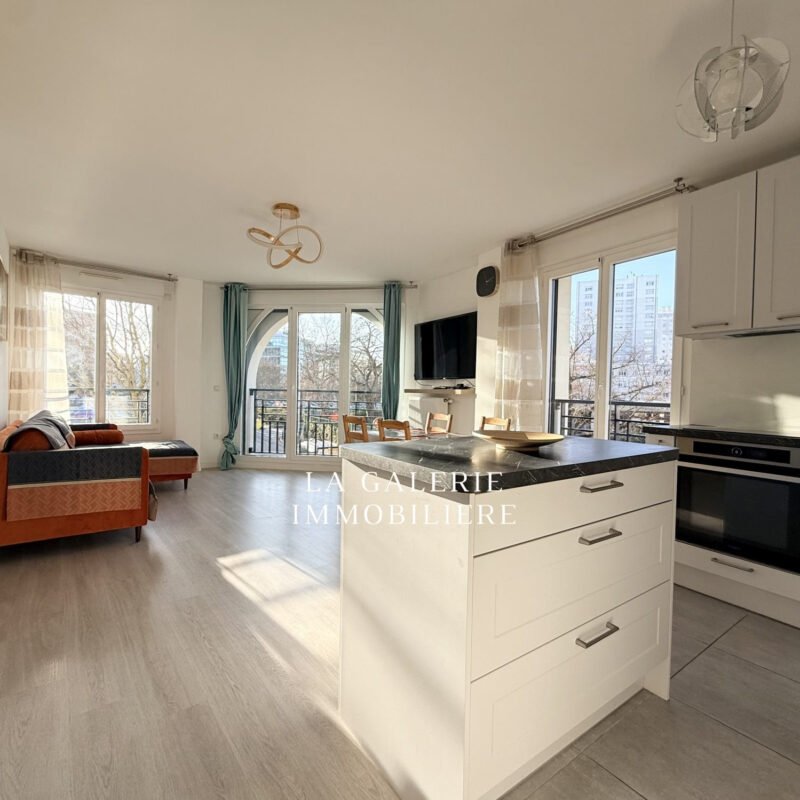 Location meublée – 3 pièces 65 m² avec cave et parking à Puteaux (92800)