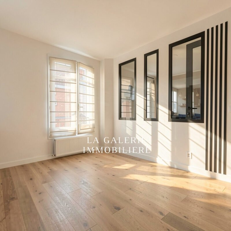 2 pièces rénové par une architecte avec cave à Courbevoie (92400)