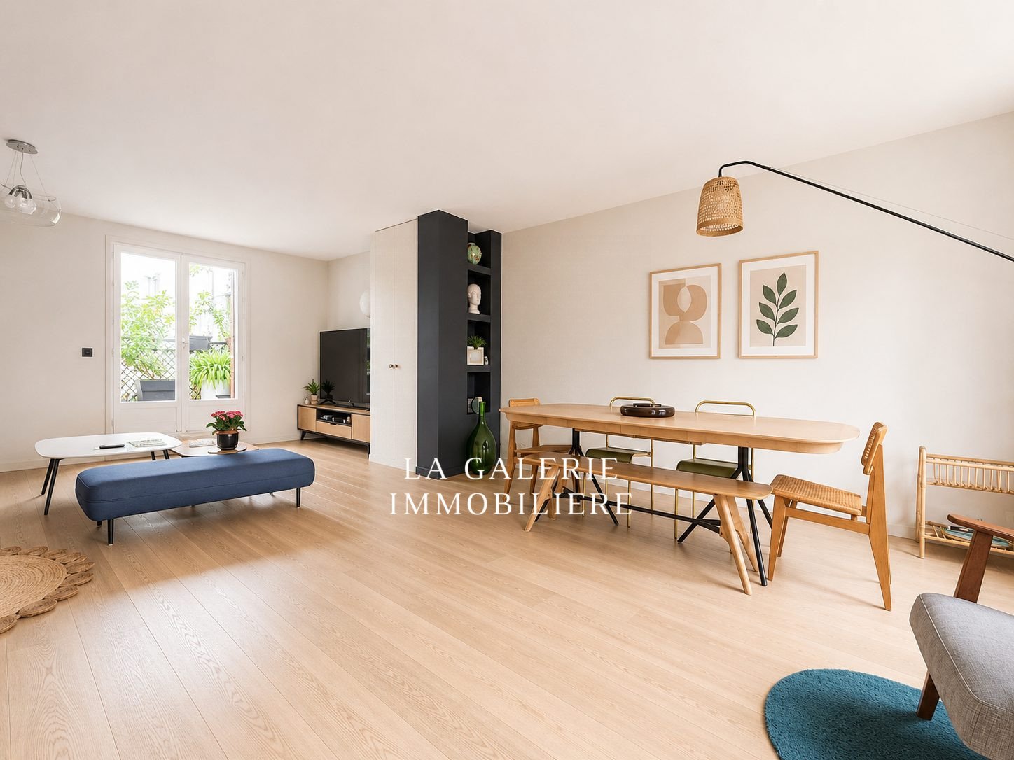 Appartement 4 pièces 114m², terrasses cave & parking à Puteaux (92800) – Image 2