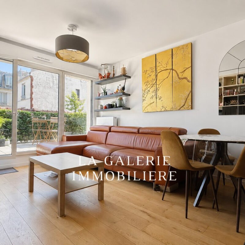Location meublée – 3 pièces 50m², terrasse et parking à Suresnes (92150)
