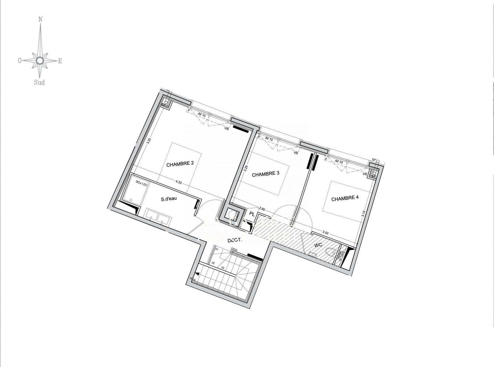 Duplex 5 pièces neuf 117 m² Terrasse et Parking à Puteaux (92800) – Image 2