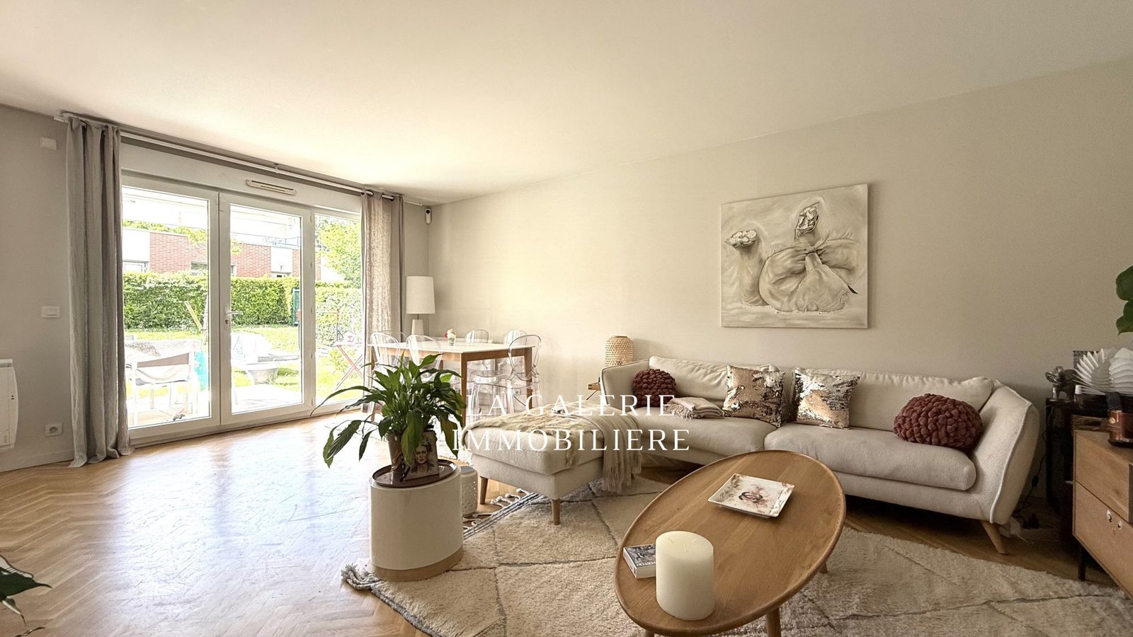 Location - 3 pièces 76m², jardin, cave, parking + box à Saint-Cloud (92210) – Image 3