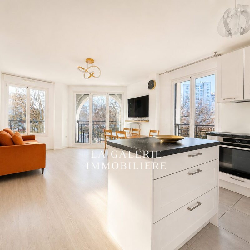 Location meublée – 3 pièces 65 m² avec cave et parking à Puteaux (92800)