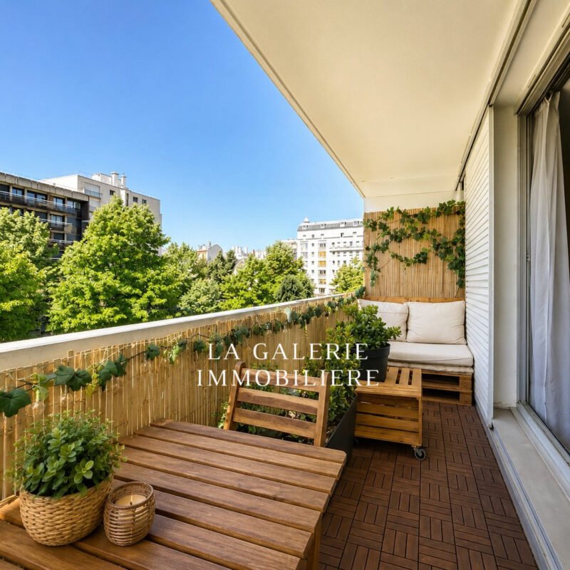 Appartement 3 pièces 60m², balcons, cave et parking à Puteaux (92800)