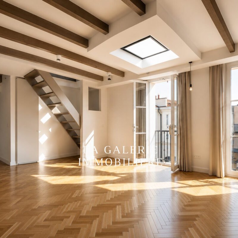 L&rsquo;OASIS DE PUTEAUX — DUPLEX D&rsquo;EXCEPTION 2012 – DEUX DERNIERS ÉTAGES RIEN QUE POUR VOUS CENTRE-VILLE – 3/4 PIÈCES 90 M² PONDÉRÉS – 112 M² AU SOL – AGRANDISSEMENT VALIDÉ PAR GÉOMÈTRE ET COPROPRIÉTÉ – PARKING SOUS-SOL SÉCURISÉ à Puteaux (92800)