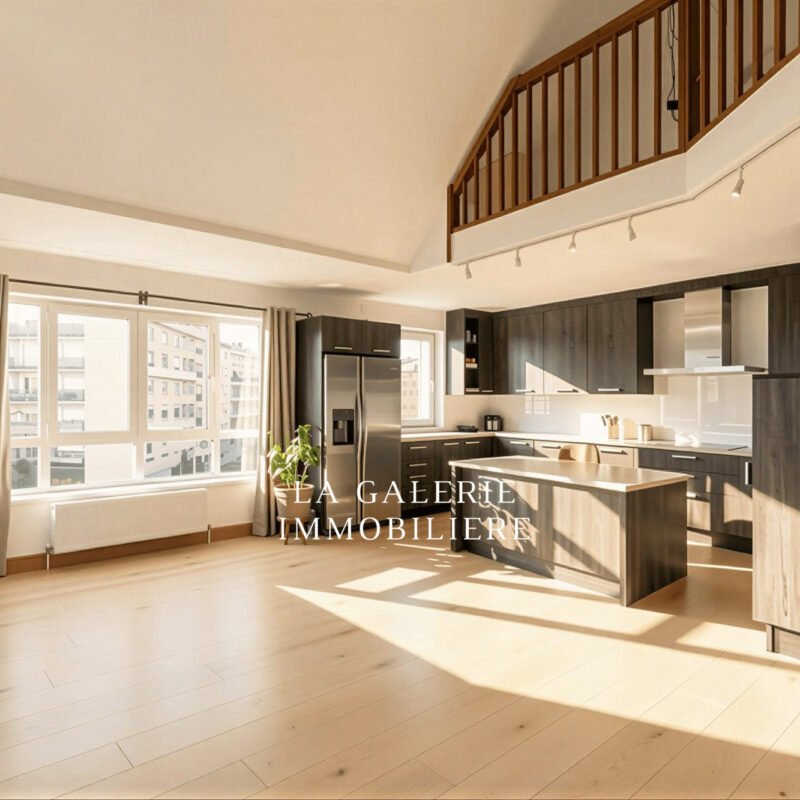 UNIQUE CENTRE VILLE – APPARTEMENT 6P AVEC TERRASSE DERNIER ÉTAGE à Suresnes (92150)