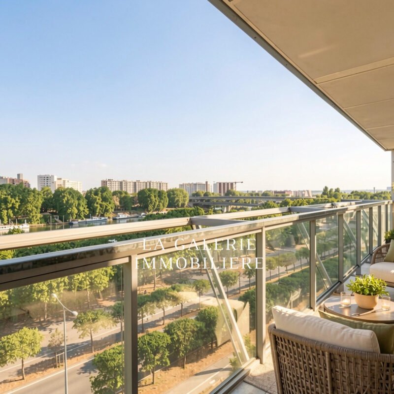 SECTEUR PONT DE CLICHY – ASNIÈRES – GRAND 4P POMPE À CHALEUR CLIMATISÉ GRAND BALCON à Asnières-sur-Seine (92600)