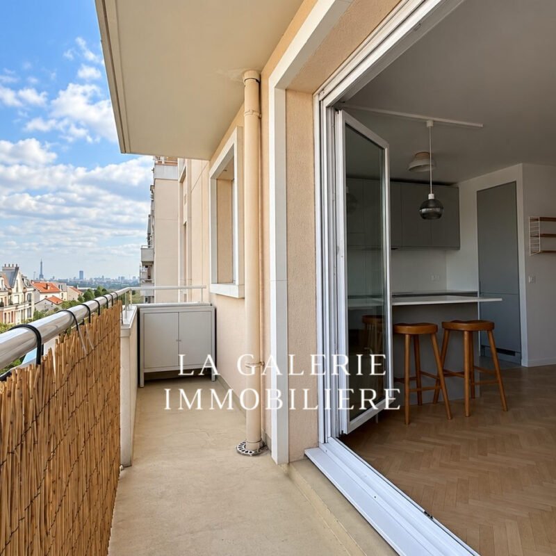 Location meublée – 3 pièces 66m², balcon cave & parking à Suresnes (92150)