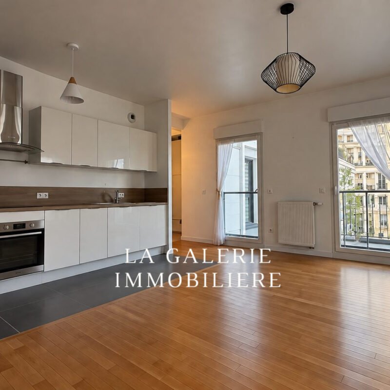 Location meublée – 3 pièces 62,49m², balcon + parking à Puteaux (92800)