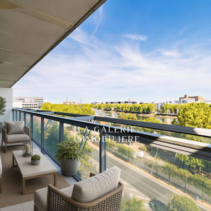 SECTEUR PONT DE CLICHY – ASNIÈRES – GRAND 4P POMPE À CHALEUR CLIMATISÉ GRAND BALCON à Asnières-sur-Seine (92600)