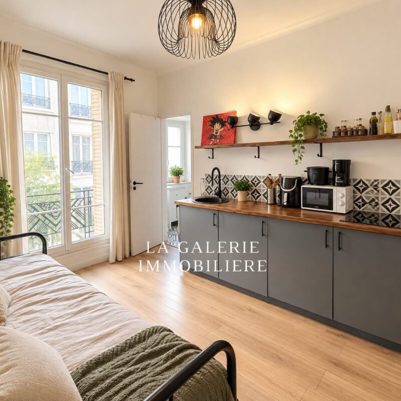 Studio rénové avec cave à Boulogne-Billancourt (92100)